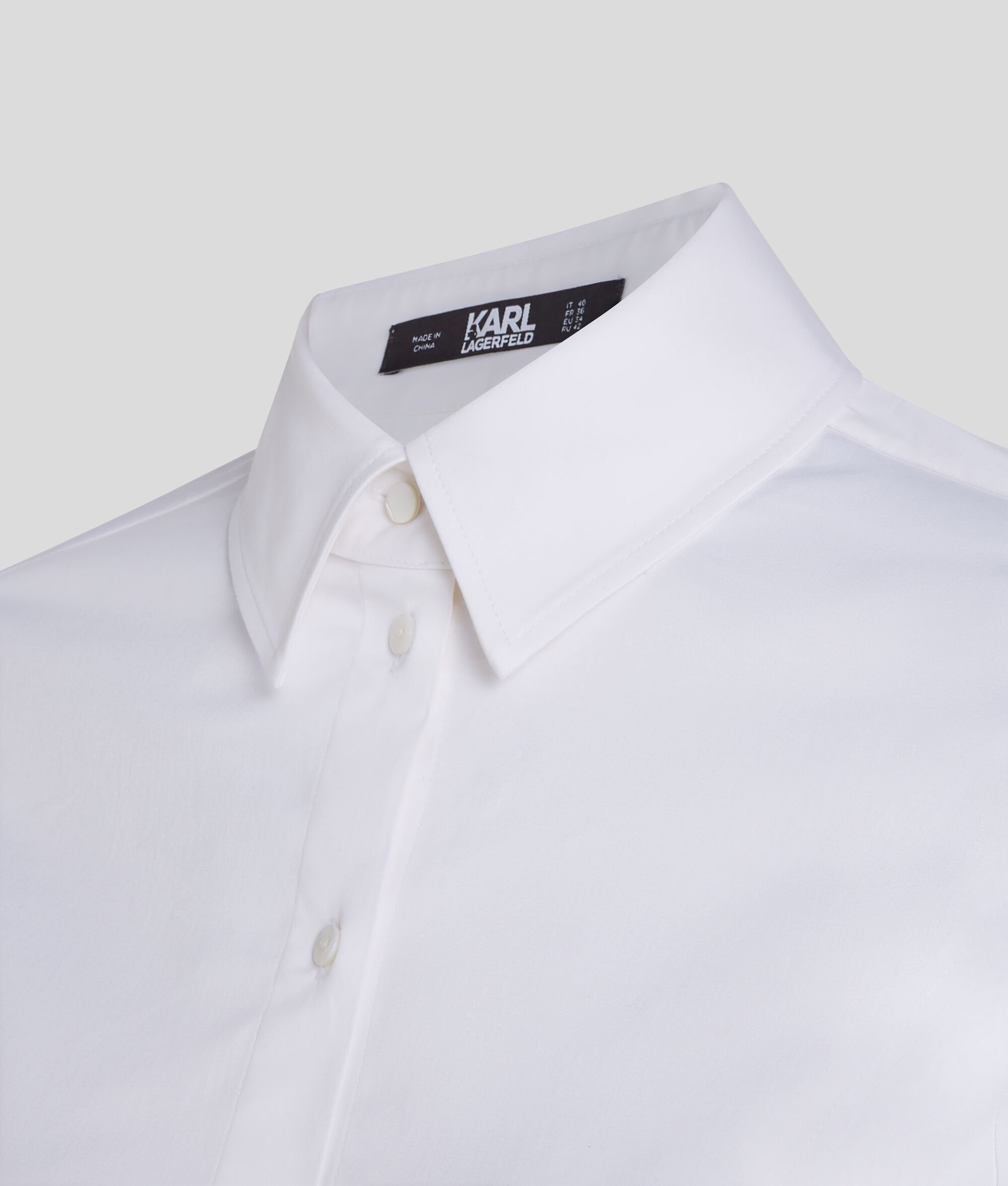 (image for) Stylish Fitted Poplin Shirt